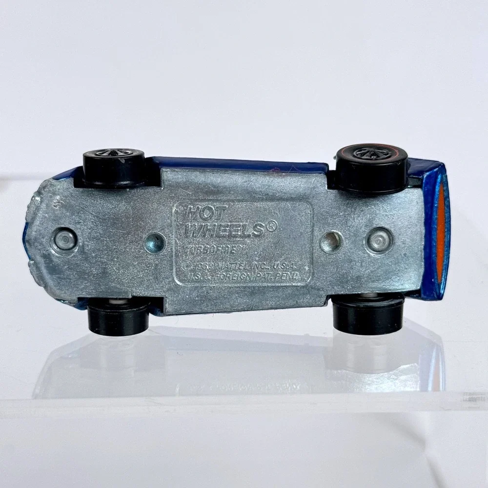 Hot Wheels Redline Turbofire Blue Spectraflame 1968 Vintage Diecast Car USA